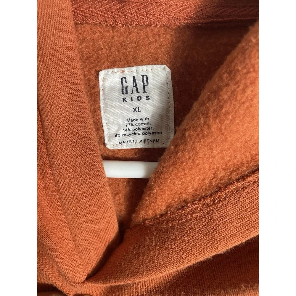 Gapkids Orange Gap‎ Hoodie size XL